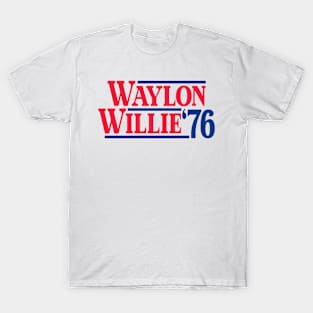 Waylon and Willie '76 T-Shirt